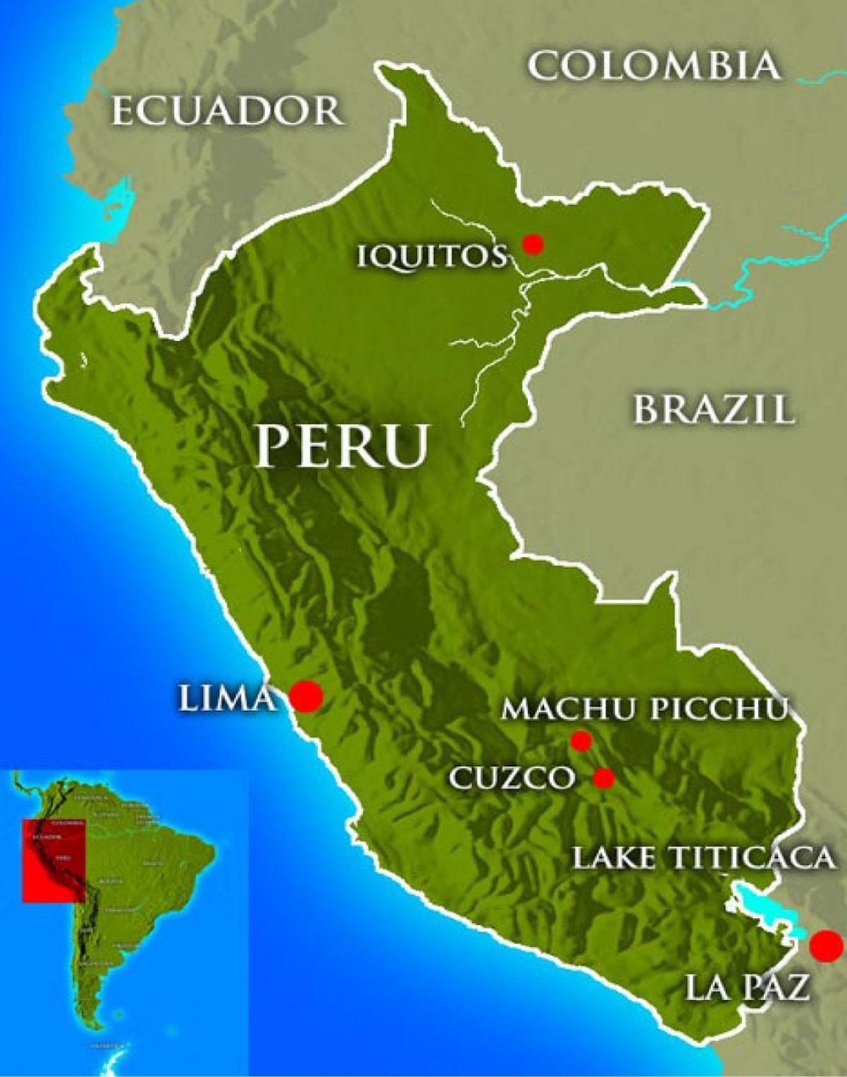mapa de perú