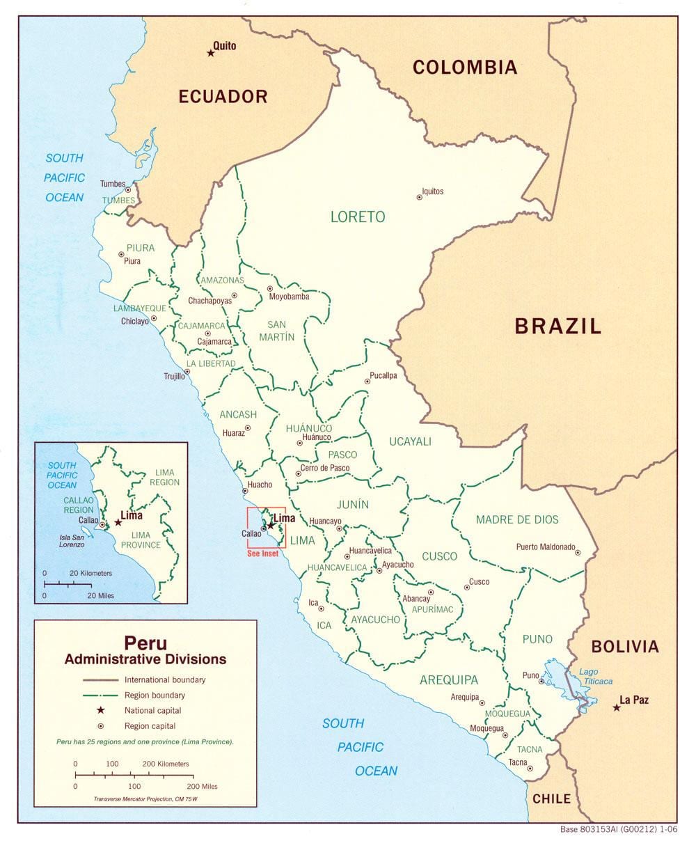 Mapa de Lima centre tecnològic