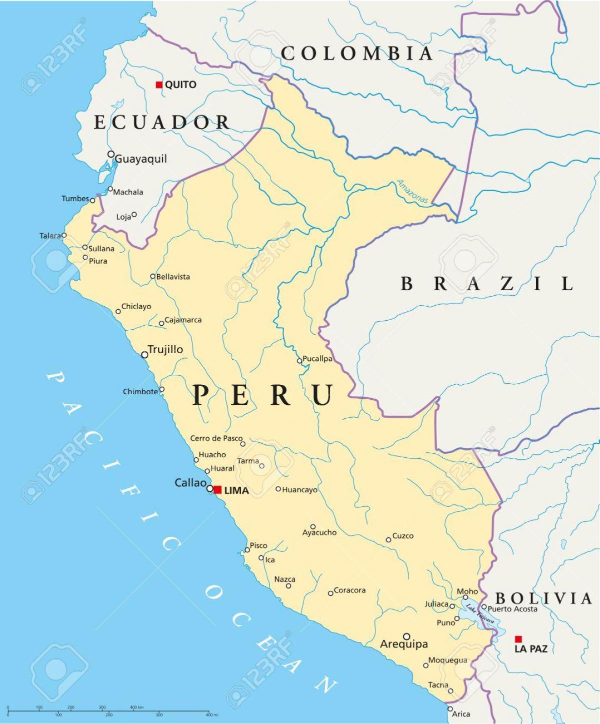 Mapa de Lima a