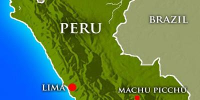 Mapa de la capital del perú