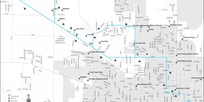 Mapa de Lima centre comercial