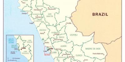 Mapa de Lima centre tecnològic