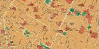 Lima mapa de la ciutat
